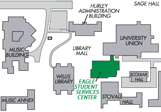 University Of North Texas Campus Map - United States Map